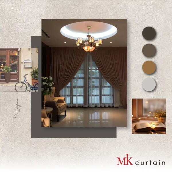 M Legina French Pleat Custom Made Blackout Curtain - Image 4