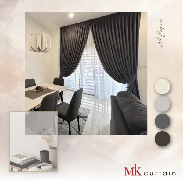 M Legina French Pleat Custom Made Blackout Curtain - Image 5