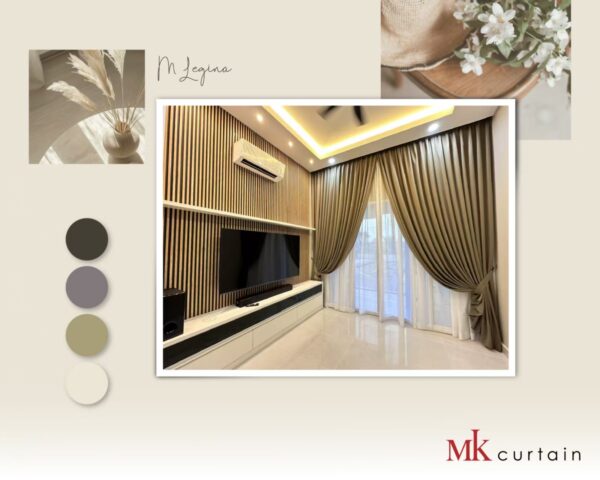 M Legina French Pleat Custom Made Blackout Curtain - Image 6