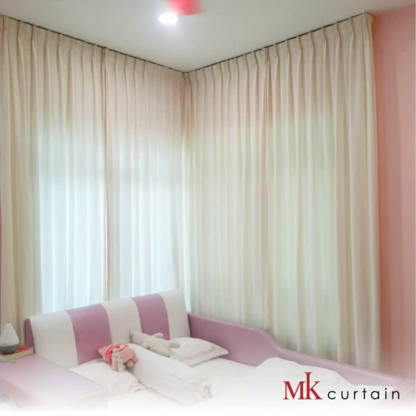 M La Apoma French Pleat Custom Made Blackout Curtain - Image 4