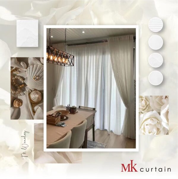 M Wensley French Pleat Custom Made Curtain